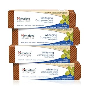 Himalaya Botanique Whitening Simply Peppermint Zahncreme 4er-Pack