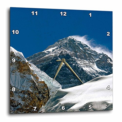 Reloj de pared analógico 13 x 13 pulgadas silencioso aluminio miniatura 1