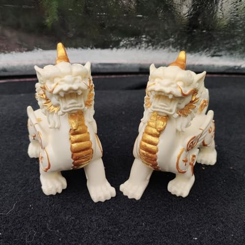 Estatua de Perro Foo Dog para Decoración Hogar miniatura 3