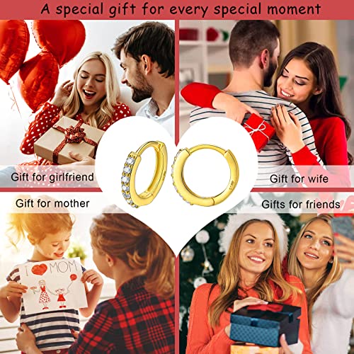 Orecchini Donna Cerchio Argento 925: Gamtic