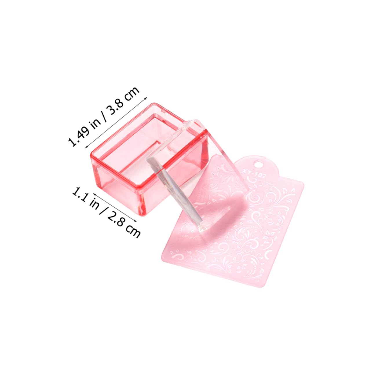 Healeved 12 Piezas sello de uñas stamping para uñas placas para estampar uñas accesorio de manicura herramientas para uñas juegos de uñas estampadores de manicura Mano morir clavo