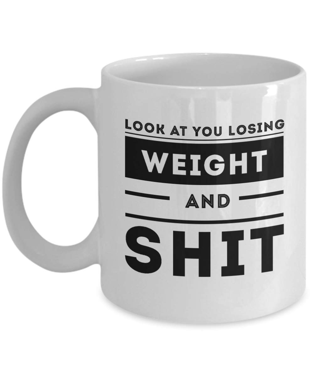 Mother's Day Funny Gifts for Weight Loss Enthusiasts — funny ceramic mug from ShopProudGifts