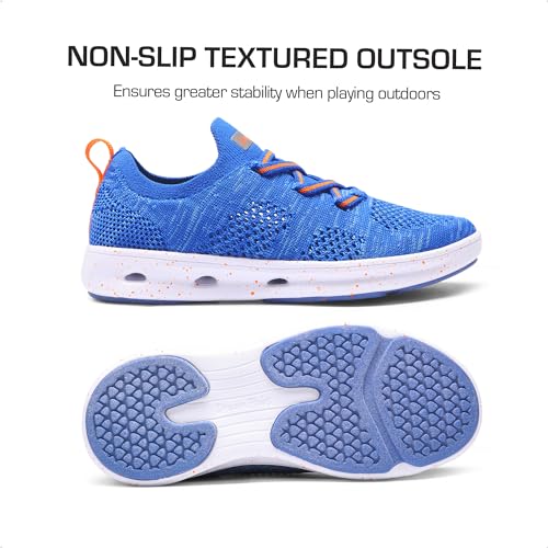 Dream Pairs Boys Girls Sneakers Kids Slip-On Quick Dry Lightweight Aqua Water Shoes,Size 4 Big Kid,Royal Blue,Sdfs2317K thumb #3