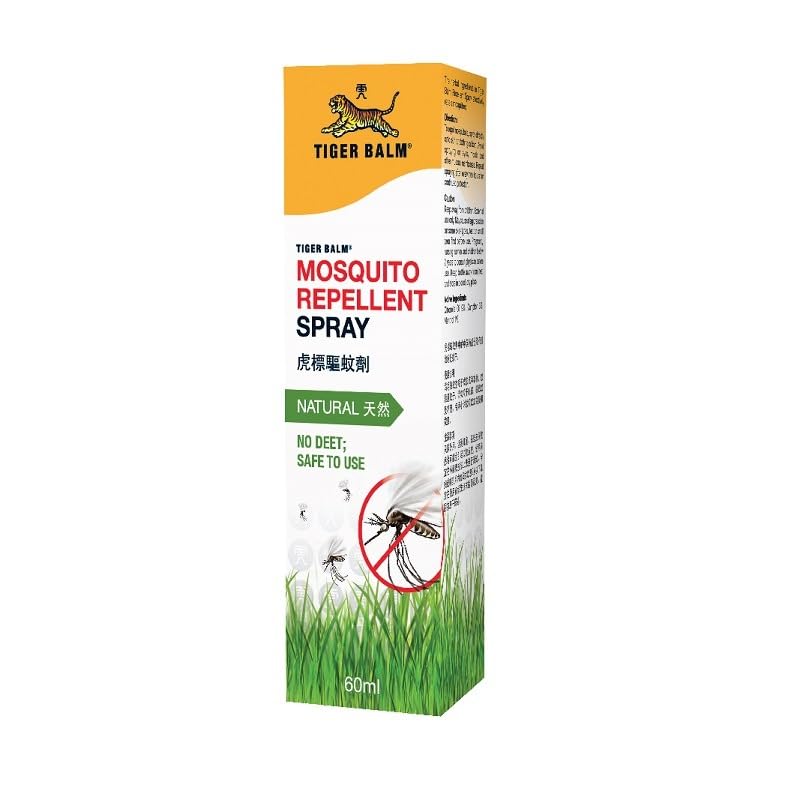 Tiger Balm Mosquito Repellent Spray | Natural & DEET-Free | Safe for Skin | Long-Lasting Protection | Herbal Insect Repellent | Outdoor & Indoor Use | 60ml Travel-Friendly Bottle-image-28