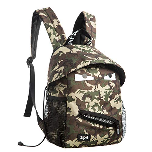 Image of Zipit ZBPM-GR-N6 ZIPIT Grillz Junior Backpack, Camo Green