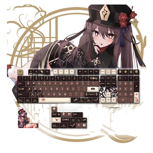 Amazon.co.jp: げんしん 原神 周辺 胡桃 (フータオ）キーキャップ PBT