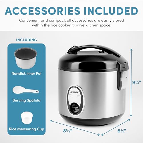 Image of Aroma ARC-914SB 8-Cup (Cooked) Rice Cooker