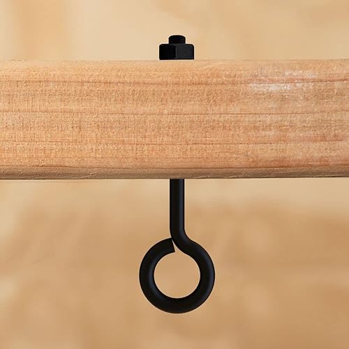 Miniatura 3 de National Hardware N820-086 Perno de ojo, 38" × 6", acabado Storm Shine (paquete de 2)