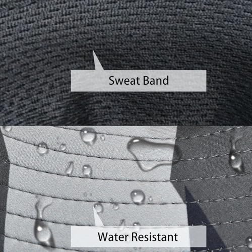 Image of Sun Hats for Men Women Fishing Hat UPF 50+ Breathable Wide Brim Summer UV Protection Hat