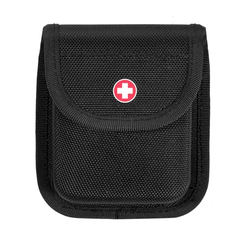 Image of KENOBE Nasal Spray Pouch, Molded Nylon Belt Pouch for Naloxone Carrying Case Kit, Protective Storage Case for Opioid Overdose Antidote Emergency, First Aid Spray Holster
