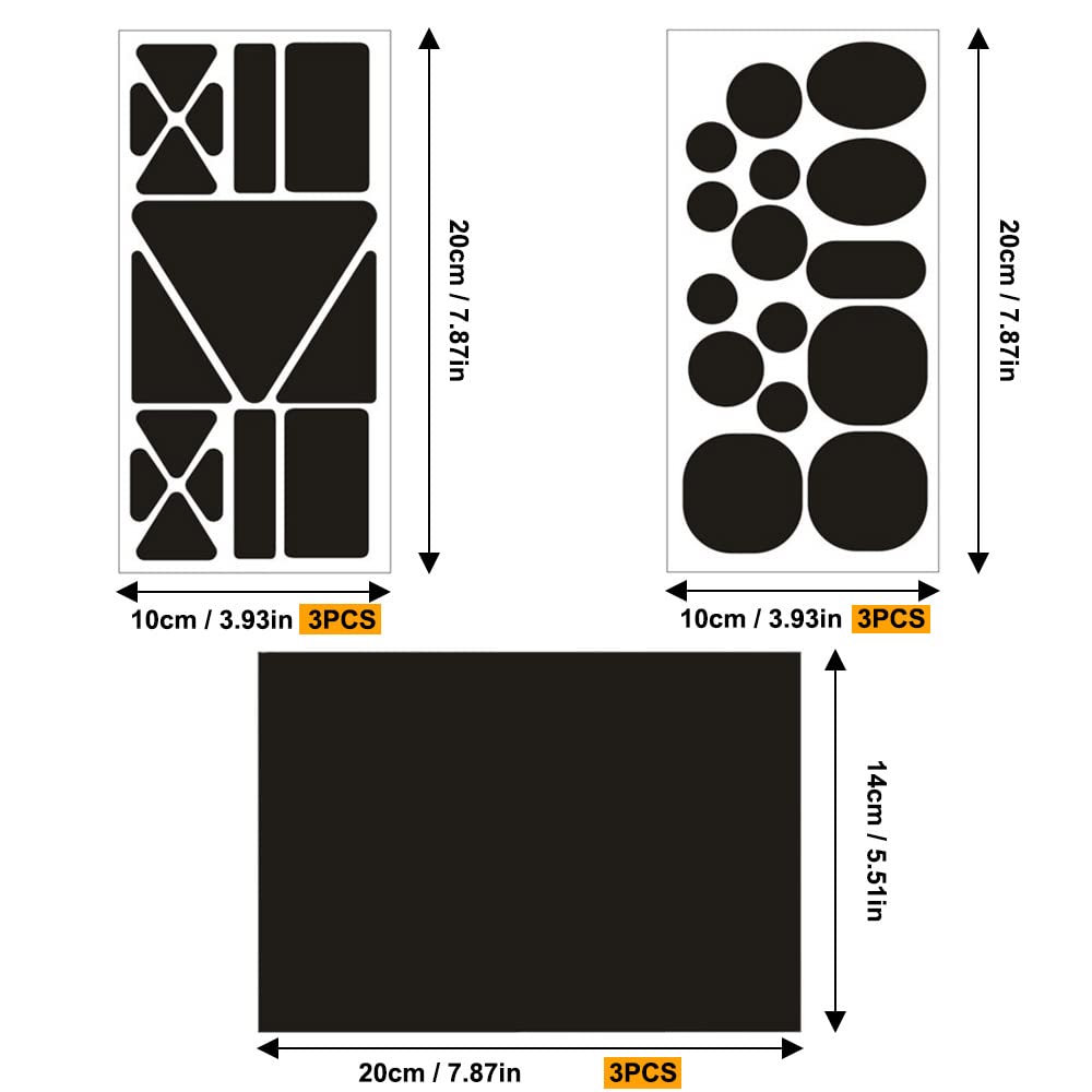 Toppe Autoadesive Per Piumino - 6 Fogli Nylon, 20x10 Cm, Impermeabili, Kit Riparazione Buchi - Foto 5