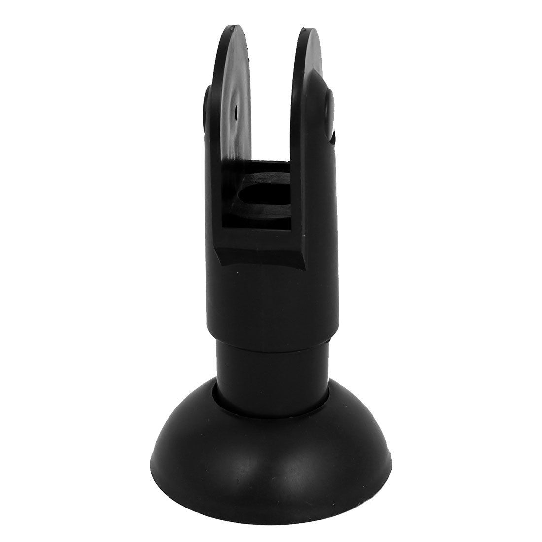 Aexit Toilet Restroom Clothes Hangers Bathroom Plastic Partition Wall Bracket Children's Clothes Hangers Holder Black