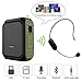 Voice Amplifier with Wireless Headset Mic - 18W 4400mAh Rechargeable Mini Pa System, Bluetooth 4.2, Waterproof IPX5 Portable Speaker for Teacher, Outdoors