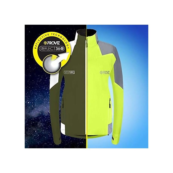 Proviz Women's Waterproof Cycling Jacket - Image 4