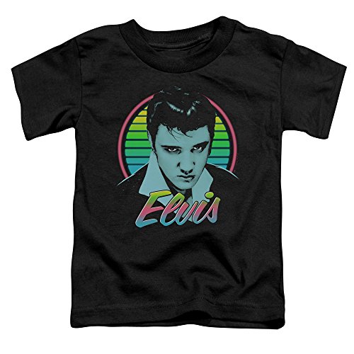 Elvis Presley Neon King Unisex Toddler T Shirt for Boys and Girls