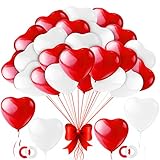 💓Ballons coeur Idéal pour les mariages, les baptêmes, les fiançailles et la Saint-Valentin, les décorations de fête d'anniversaire.Peut augmenter l'atmosphère romantique.