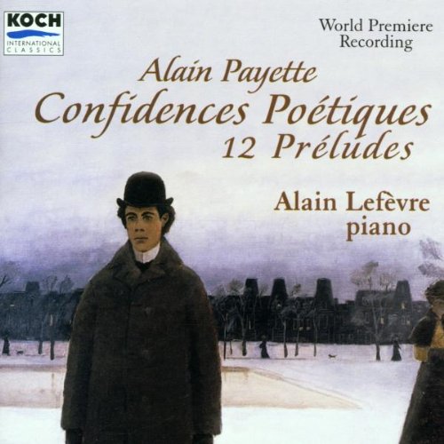 Confidences Poetiques 12 Preludes [Audio CD]