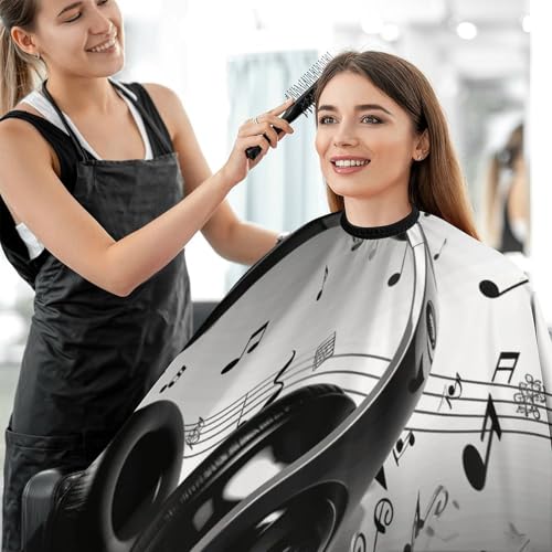 Capa de peluquería ajustable para corte de cabello 66.9x56.7 pulgadas miniatura 5