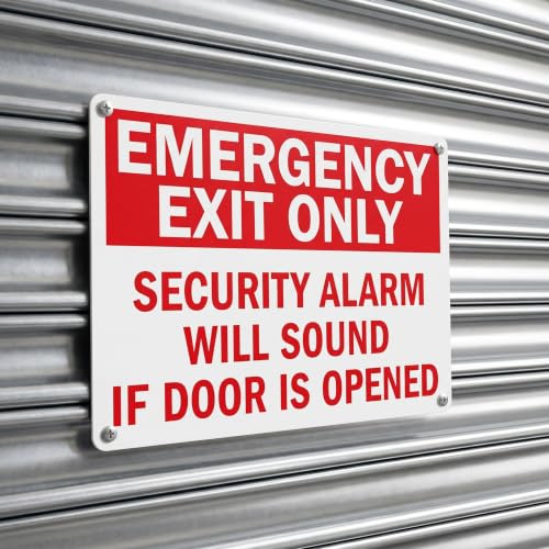 Señal de alarma sonora de salida de emergencia para pared de edificios comerciales 7