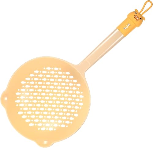 ZzzaNa Skimmer Spoon Fry Oil Mesh Strainer Spider Ladle Pasta Strainer Spoon Colander Food Strainer Slotted Spoons for Cooking and Frying A Cestas