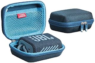 Hard EVA Travel Case for JBL GO 3 Portable Speaker by Hermitshell(Blue)
