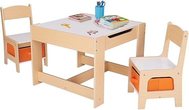 amazon child table chair set