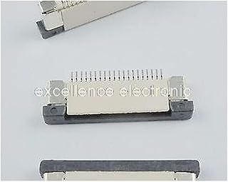 50Pcs FPC FFC 0.5mm Pitch 20 Pin Drawer Type Ribbon Flat Connector Bottom Contact