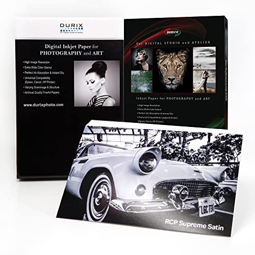 DURICO RCP Supreme Satin 270gsm Digital Inkjet Photo Paper (5-x-7/100sheets)