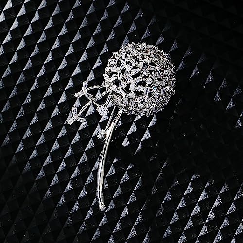 Image of Leaf Leaves Brooch Pin Rhinestone Austrian Crystal Pearl Brooches 18k Gold Plated Lapel Pin Dress Accessories Birthday Graduation Jewelry Gift for Women Men