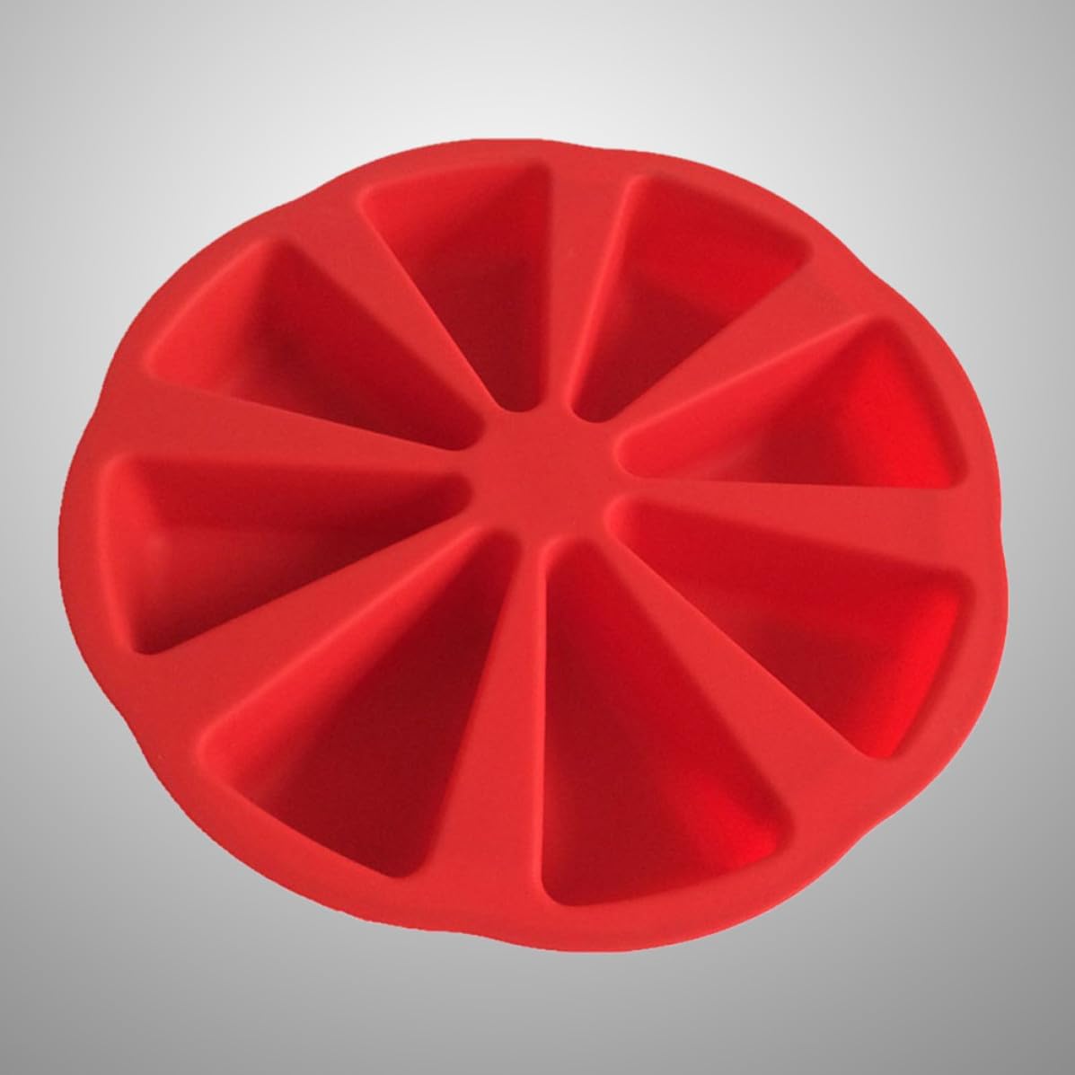 Alipis Silicone Eight Portion Triangle Cake Mold for Cake and Jelly