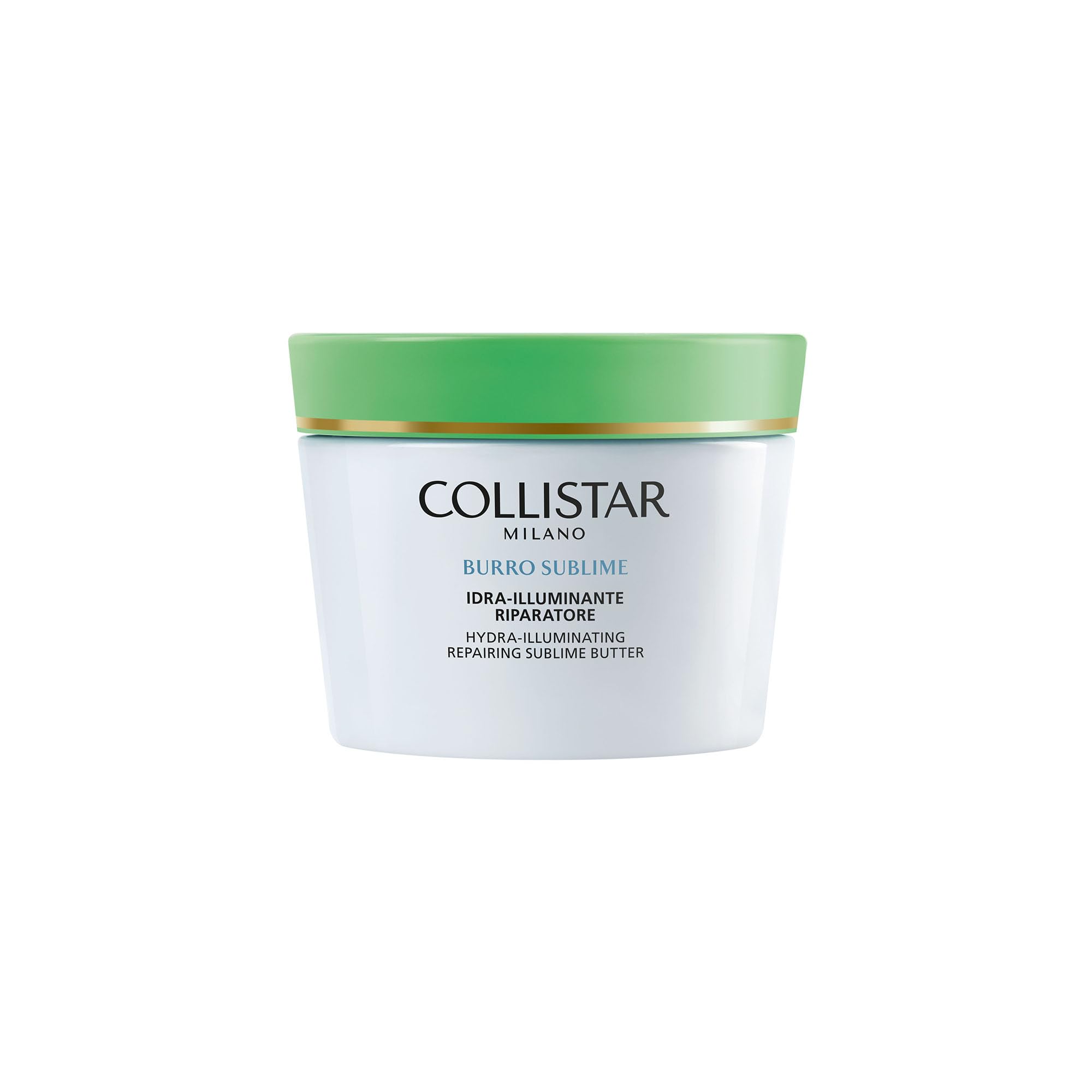 Collistar Burro Sublime Idratante Illuminante Riparatore, Idratazione Intensa oltre 72h, Pelle Radiosa e Levigata, Texture Ricca e Avvolgente, 200 ml