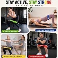 WIKDAY Resistance Bands for Working Out Exercise Loop Bands, Multicolor — image 4