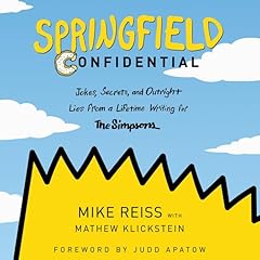 Springfield Confidential Audiolibro Por Mike Reiss, Mathew Klickstein arte de portada