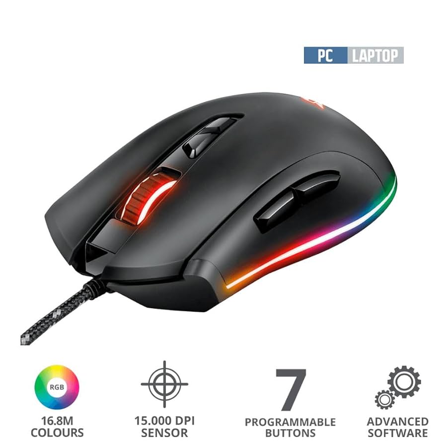 (未使用･未開封品)　TRUST 6ボタン ゲーミングマウスGXT 180 Kusan Pro Gaming Mouse 22401(GXT180 6k88evb Trust GXT 180 Kusan Pro | Affordable Gaming Mouse Review