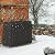 4ft Outdoor Firewood Rack with Cover Combo Set Waterproof for Wood Storage, Adjustable Fire Log Stacker Stand, Heavy Duty Firewood Holder for Fireplace Metal Lumber Storage Carrier Organizer