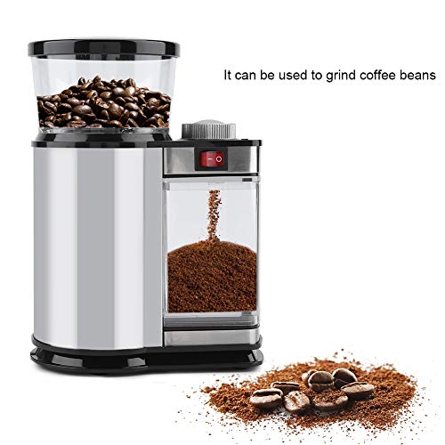 Mini Molinillo de Café Eléctrico Semillas Especias/Frutos/Secos Molinos de Cuchillas Acero Inoxidable de 120W Potencia… - Imagen 5
