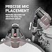 sE Electronics V Clamp Drum Microphone Mount - Compact Drum Mic Clip with Height & Rotation Adjustability - Fast & Easy Setup & Tear-Down Within Seconds - Works with V Beat (Sold Separately)