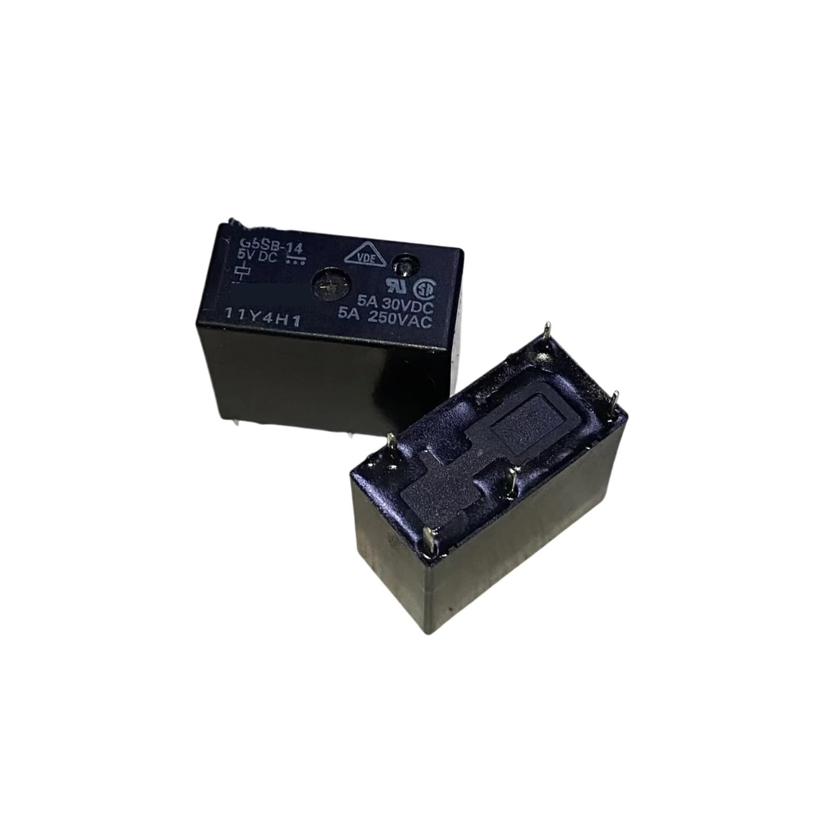 K66SIYV5KY 10PCS G5SB-14-24VDC 24V G5SB-14-5VDC 5V G5SB-14-12VDC 12V RELAY 5PIN 5A(G5SB-14-5VDC)