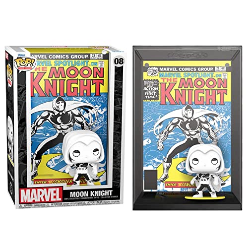 Funko Pop! Comic Cover: Marvel, Moon Knight, Marvel Comics, Collectable Vinyl Figure, Gift Idea, Official Merchandise - Image 4