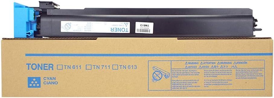 Printer Color Toner Suitable for TN613 Toner Cartridge Bizhub C452 C552 C652 Ink Cartridge,blue