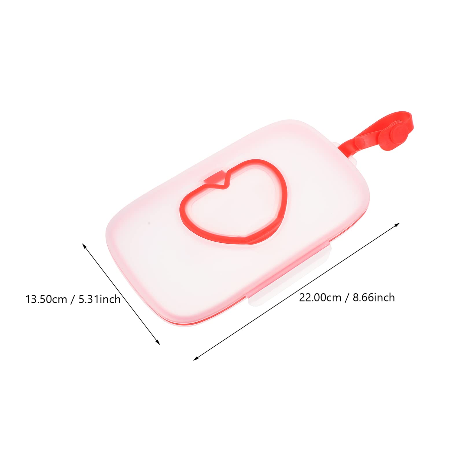 HEMOTON 1Pc Portable Wipes Holder Lightweight Hanging Tissue Case for Diaper Bags Travel Convenient Design for Quick Access to Wipes Anywhere