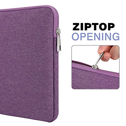 MoKo-11-Pulgadas-Tableta-Funda-Fibra-Poliester-Cierra-de-Camellera-Compatible-con-iPad-Pro-11-202120202018-iPad-8a-7a-102-iPad-Air-4a-1093-iPad-97-Surface-Go-2-Galaxy-Tab-105-Morado