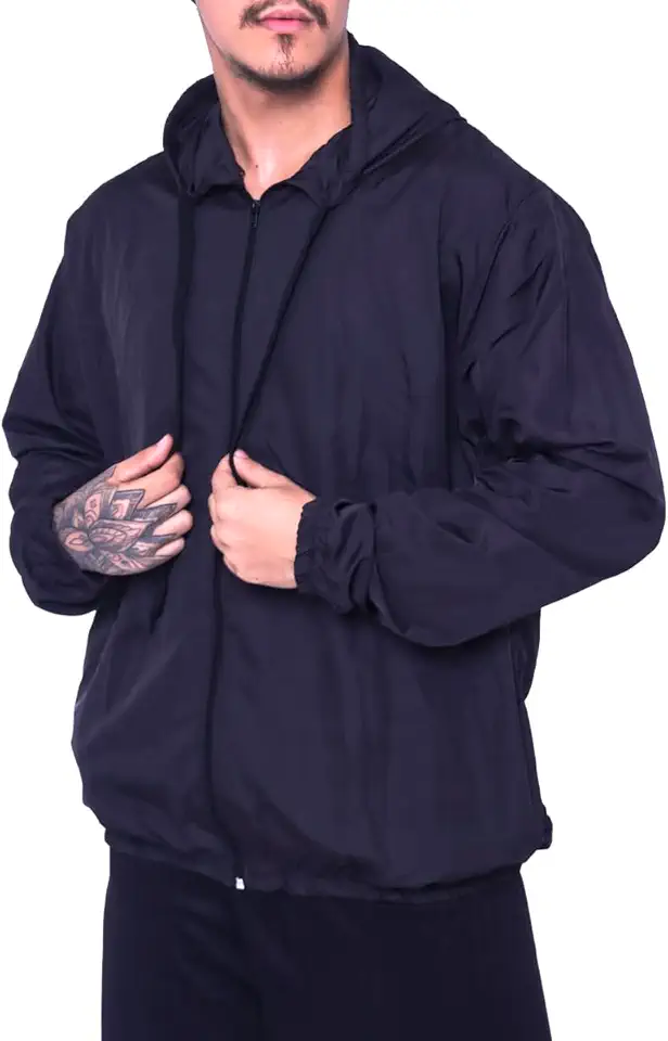 Jaqueta Corta Vento Masculina Impermeavel a Água e Corta Vento Blusa de Frio