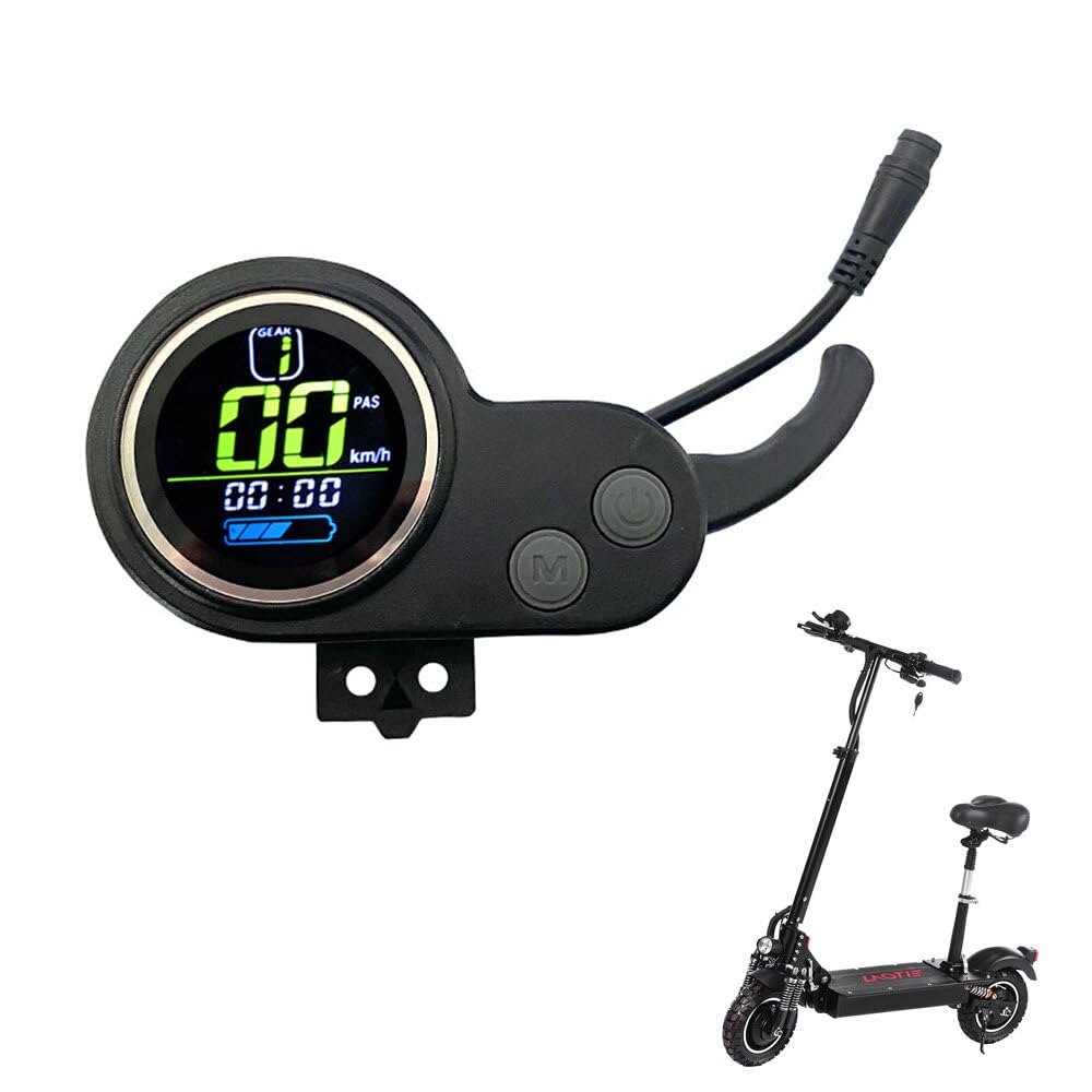 Universal 36/42/52/60V Electric Scooter Meter LCD Display Record Waterproof Speed Time Power Display for LAOTIE/BOYUEDA/LANGFEITE/X-tron/kugookirin/NANROBOT/Yume/JOYOR Electric Scooter
