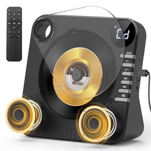 Greadio CD Player Tragbar mit Bluetooth 5.0,...