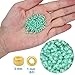 EuTengHao 9000pcs Glass Seed Beads Small Craft Beads Small Beads Kit for DIY Bracelet Necklaces Crafting Jewelry Making Supplies with Two 0.6mm Crystal String (3mm, 600 Per Color, 15 Colors)