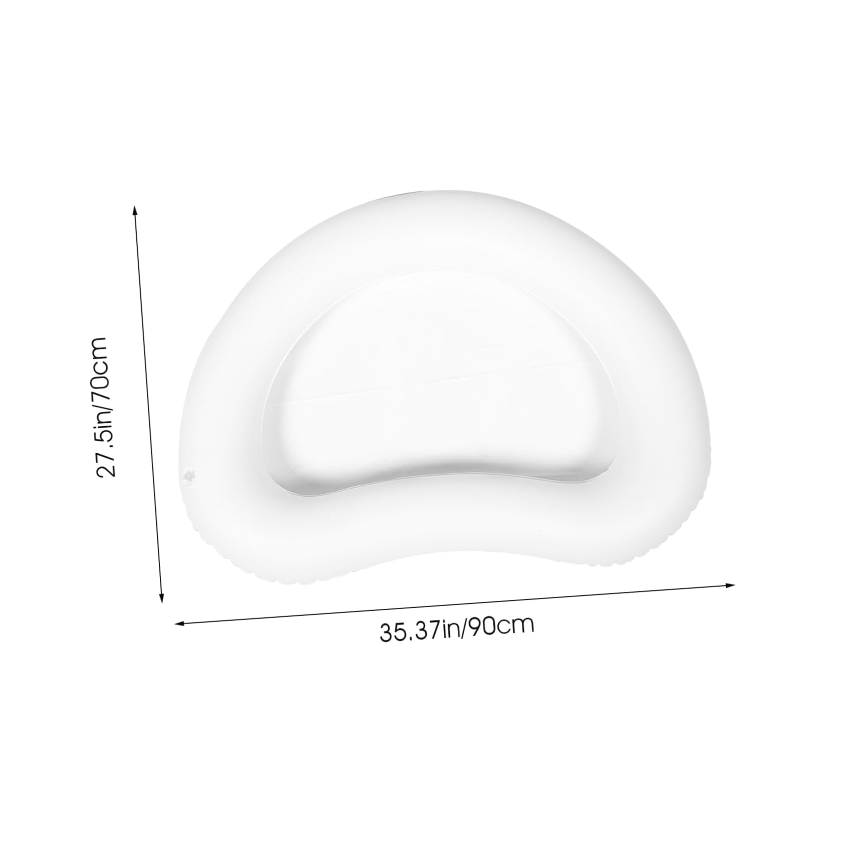 CIYODO Inflatable Beach Foot Bath Portable Pool Foot Wash Tray Soaking Bath Basin