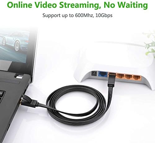 Ugreen CAT7 U/FTP Flat Ethernet Kablosu 3 Metre - Görsel 4