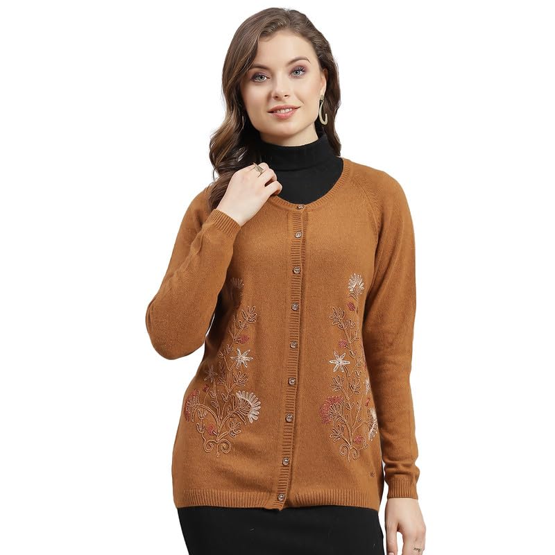 monte carlo Embroidered Womens Cardigan-picture-13
