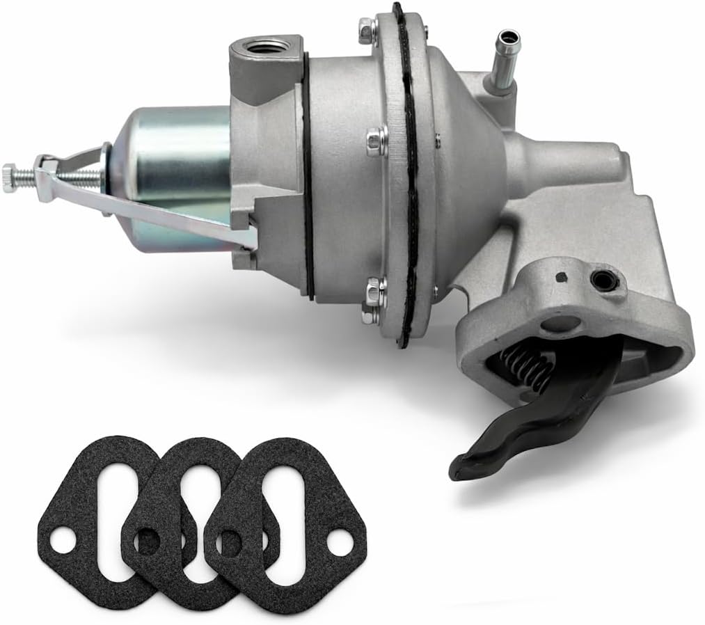 FASWORX 862077A01 Mechanical Fuel Pump for MerCruiser/OMC 3.8L, 4.3L, 5.7L, 5.0L Engines - Replaces Mercruiser 41141A2, OMC 509408, Sierra 18-7284 - MCM 175, 185, 205 & 4.3L/LX FLANGE ID M60315
